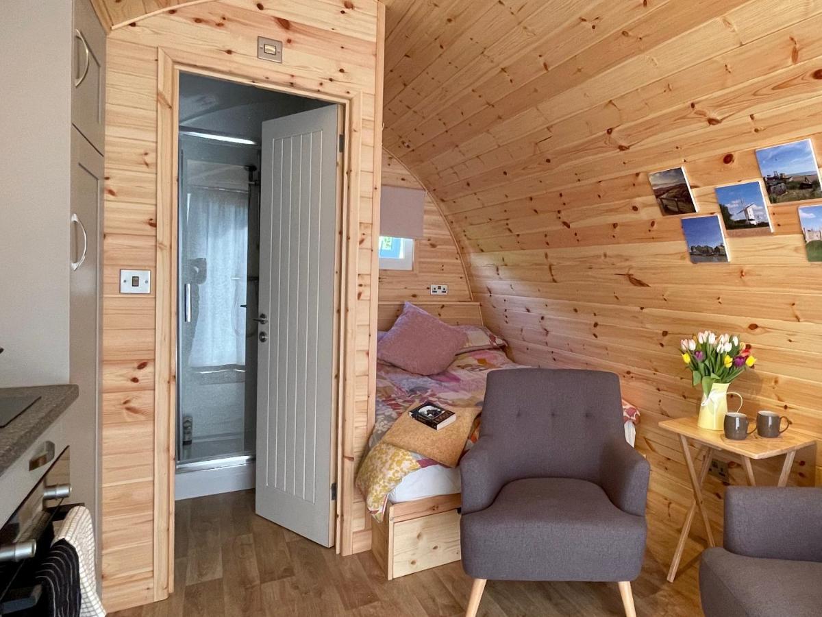 Waterpump Pod For 2 Adults With Ensuite In The Suffolk Countryside Badingham Bagian luar foto